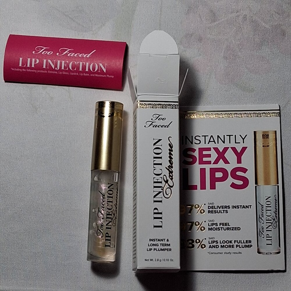 TOO FACED LIP INJECTION PLUMPER SERUM Sexy Lips NIB